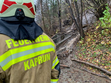 17.11.2019 zahlreiche Unwettereinsätze im Ortsgebiet und in Zell am See