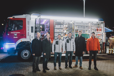 28.11.2022 Fahrzeugübergabe an die Feuerwehr 