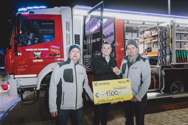 28.11.2022 Spendenübergabe an die Feuerwehr