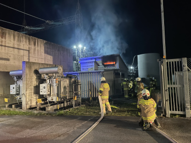 19.08.2023 Trafobrand UW Tauern